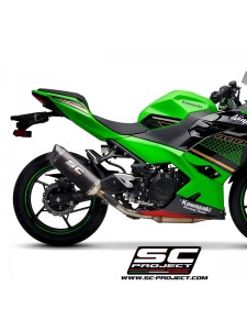 Silencieux SC Project SC1-M Carbone Kawasaki Ninja 400 (2018-2020) | Réf. K31B-116C