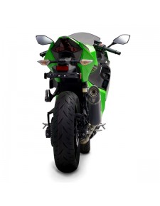 Silencieux SC Project Oval Carbone Kawasaki Ninja 400 (2018-2020) | Réf. K31B-16C