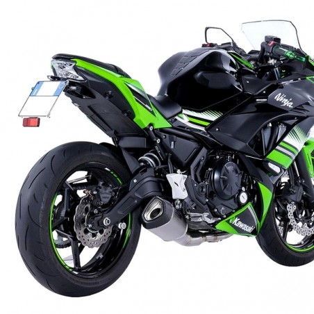 Ligne complète SC Project SC1-R GT Titane Kawasaki Ninja 650 (2017-2019) | Réf. K26B-C103T