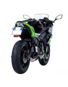 Ligne complète SC Project SC1-R GT Titane Kawasaki Ninja 650 (2017-2019) | Réf. K26B-C103T