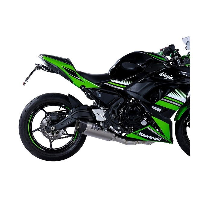 Ligne complète SC Project SC1-R GT Titane Kawasaki Ninja 650 (2017-2019) | Réf. K26B-C103T