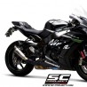 Silencieux SC Project S1 Titane Kawasaki Ninja ZX-10R (2016-2020) | Réf. K22A-41T