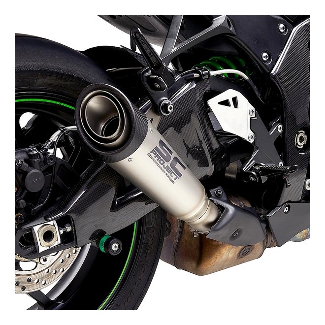 Silencieux SC Project S1 Titane Kawasaki Ninja ZX-10R (2016-2020) | Réf. K22A-41T
