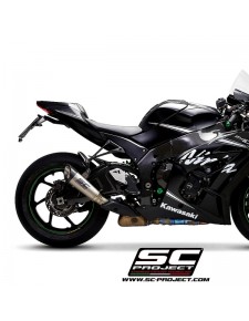 Silencieux SC Project S1 Titane Kawasaki Ninja ZX-10R (2016-2020) | Réf. K22A-41T