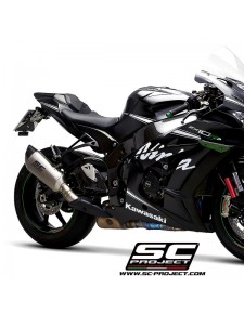 Silencieux SC Project SC1-R Titane Kawasaki Ninja ZX-10R (2016-2020) | Réf. K22A-T90T