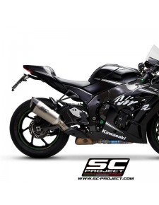 Silencieux SC Project SC1-R Titane Kawasaki Ninja ZX-10R (2016-2020) | Réf. K22A-T90T