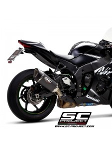 Silencieux SC Project SC1-R Carbone Kawasaki Ninja ZX-10R (2016-2020) | Réf. K22A-T90C