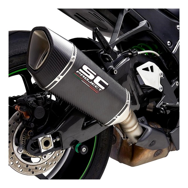 Silencieux SC Project SC1-R Carbone Kawasaki Ninja ZX-10R (2016-2020) | Réf. K22A-T90C