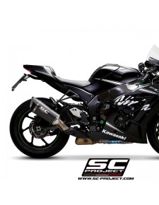 Silencieux SC Project SC1-R Carbone Kawasaki Ninja ZX-10R (2016-2020) | Réf. K22A-T90C