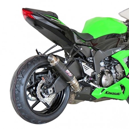 Silencieux SC Project GP-M2 Carbone Kawasaki Ninja ZX-6R (2013-2017) | Réf. K16A-18C