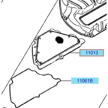 *FILTRE A AIR ZX6R 110130016