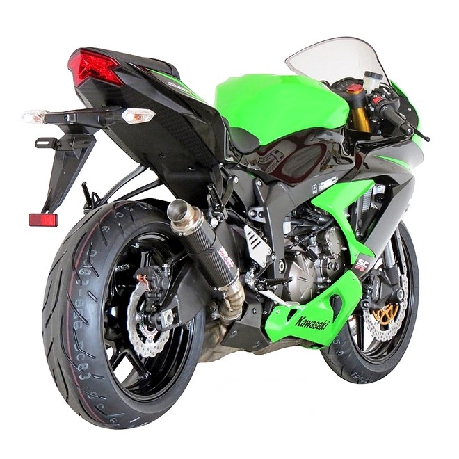 Silencieux SC Project GP-M2 Carbone Kawasaki Ninja ZX-6R (2013-2017) | Réf. K16A-18C