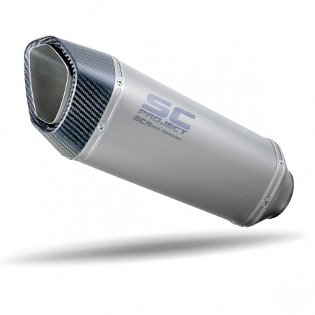 Silencieux SC Project SC1-R Titane Kawasaki Ninja ZX-6R (2019-2021) | Réf. K35A-T90T