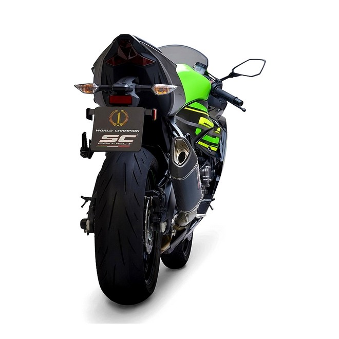 Silencieux SC Project SC1-R Carbone Kawasaki Ninja ZX-6R (2019-2021) | Réf. K35A-T90C