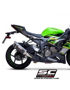 Silencieux SC Project SC1-R Carbone Kawasaki Ninja ZX-6R (2019-2021) | Réf. K35A-T90C