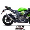 Silencieux SC Project SC1-R Carbone Kawasaki Ninja ZX-6R (2019-2021) | Réf. K35A-T90C