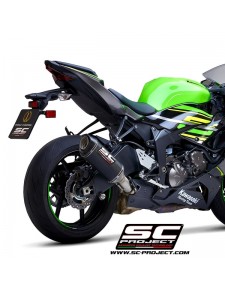 Silencieux SC Project SC1-S Carbone Kawasaki Ninja ZX-6R (2019-2021) | Réf. K35A-T124C