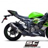 Silencieux SC Project SC1-S Carbone Kawasaki Ninja ZX-6R (2019-2021) | Réf. K35A-T124C