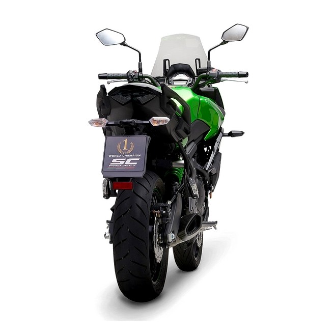 Ligne complète SC Project SC1-R GT Titane Kawasaki Versys 650 (2017-2020) | Réf. K32A-C103T
