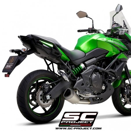 Ligne complète SC Project SC1-R GT Titane Kawasaki Versys 650 (2017-2020) | Réf. K32A-C103T