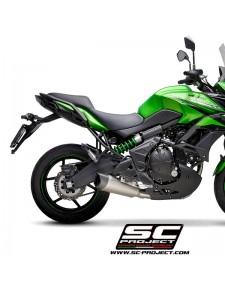 Ligne complète SC Project SC1-R GT Titane Kawasaki Versys 650 (2017-2020) | Réf. K32A-C103T