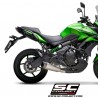 Ligne complète SC Project SC1-R GT Titane Kawasaki Versys 650 (2021) | Réf. K32B-C103T