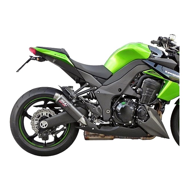 Paire de silencieux SC Project GP-M2 Carbone Kawasaki Z1000(SX) (2010-2013) | Réf. K09A-18C