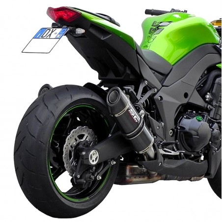 Paire de silencieux SC Project Oval Carbone Kawasaki Z1000(SX) (2010-2013) | Réf. K09A-12C