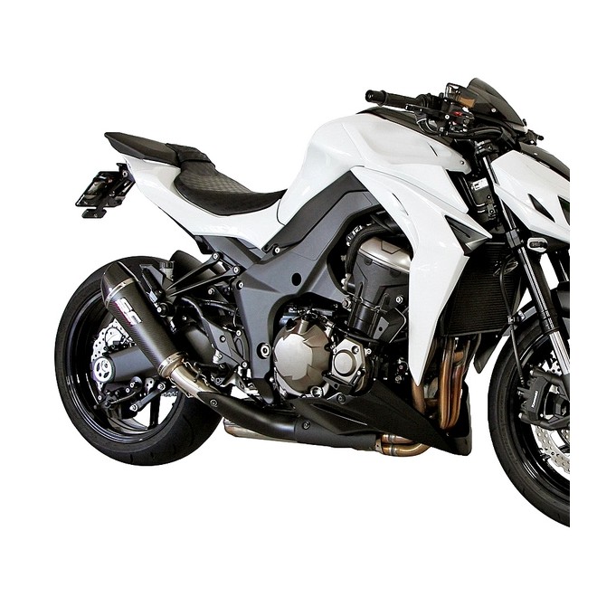 Paire de silencieux SC Project Conic Carbone Kawasaki Z1000 (2014-2016) | Réf. K19A-34C