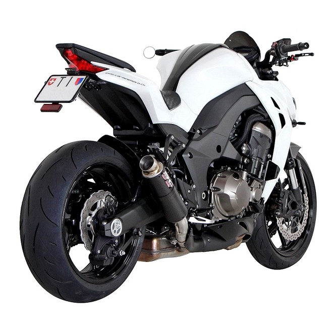 Paire de silencieux SC Project GP-M2 Carbone Kawasaki Z1000 (2014-2016) | Réf. K19A-18C