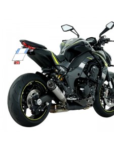 Paire de silencieux SC Project S1 Titane Kawasaki Z1000 et Z1000R (2017-2020) | Réf. K24A-T41T