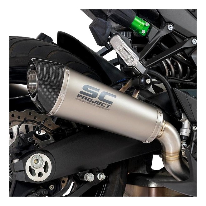 Paire de silencieux SC Project Conic Titane Kawasaki Z1000SX (2017-2019) | Réf. K27A-34T