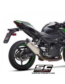 Silencieux SC Project SC1-M Titane Kawasaki Z400 (2018-2020) | Réf. K31A-116T