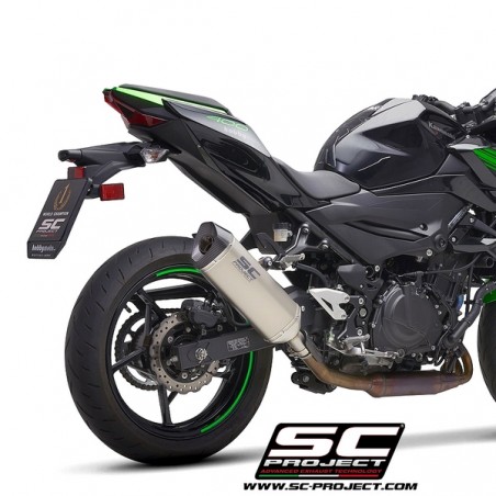 Silencieux SC Project SC1-M Titane Kawasaki Z400 (2018-2020) | Réf. K31A-116T