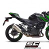 Silencieux SC Project SC1-M Titane Kawasaki Z400 (2018-2020) | Réf. K31A-116T