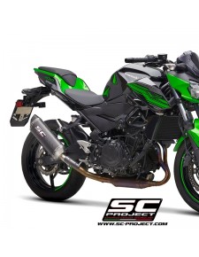 Silencieux SC Project SC1-M Carbone Kawasaki Z400 (2018-2020) | Réf. K31A-116C
