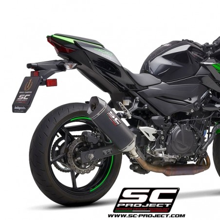 Silencieux SC Project SC1-M Carbone Kawasaki Z400 (2018-2020) | Réf. K31A-116C