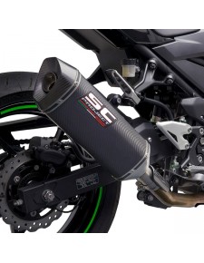 Silencieux SC Project SC1-M Carbone Kawasaki Z400 (2018-2020) | Réf. K31A-116C