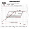 Silencieux SC Project Oval Carbone Kawasaki Z400 (2018-2020) | Réf. K31A-16C