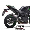 Silencieux SC Project Oval Carbone Kawasaki Z400 (2018-2020)