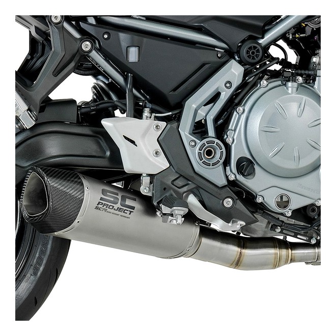 Ligne complète SC Project SC1-R GT Titane Kawasaki Z650 (2017-2019) | Réf. K26A-C103T