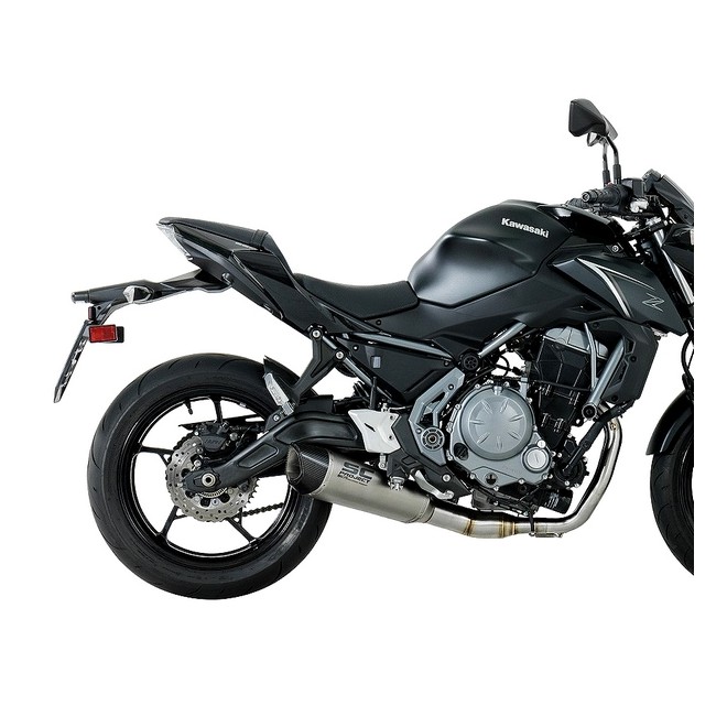 Ligne complète SC Project SC1-R GT Titane Kawasaki Z650 (2017-2019) | Réf. K26A-C103T