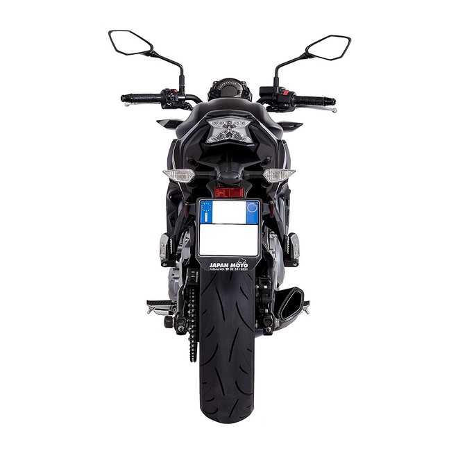 Ligne complète SC Project SC1-R GT Titane noir Kawasaki Z650 (2017-2019) | Réf. K26A-C103MB