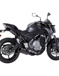 Ligne complète SC Project SC1-R GT Titane noir Kawasaki Z650 (2017-2019) | Réf. K26A-C103MB