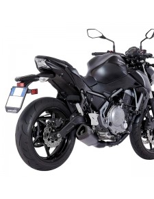 Ligne complète SC Project SC1-R GT Titane noir Kawasaki Z650 (2017-2019) | Réf. K26A-C103MB