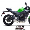 Ligne complète SC Project SC1-R GT Titane Kawasaki Z650 (2020) | Réf. K26C-C103T