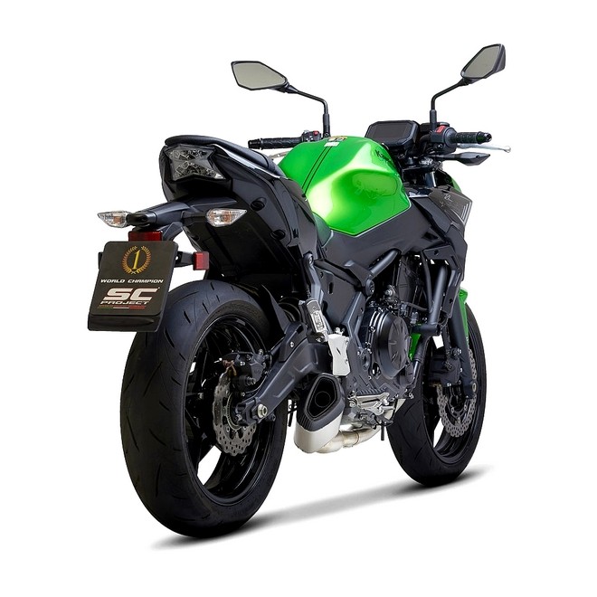 Ligne complète SC Project SC1-R GT Titane Kawasaki Z650 (2020) | Réf. K26C-C103T