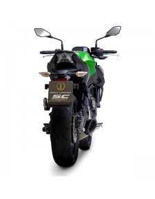 Ligne complète SC Project SC1-R GT Titane Kawasaki Z650 (2020) | Réf. K26C-C103T