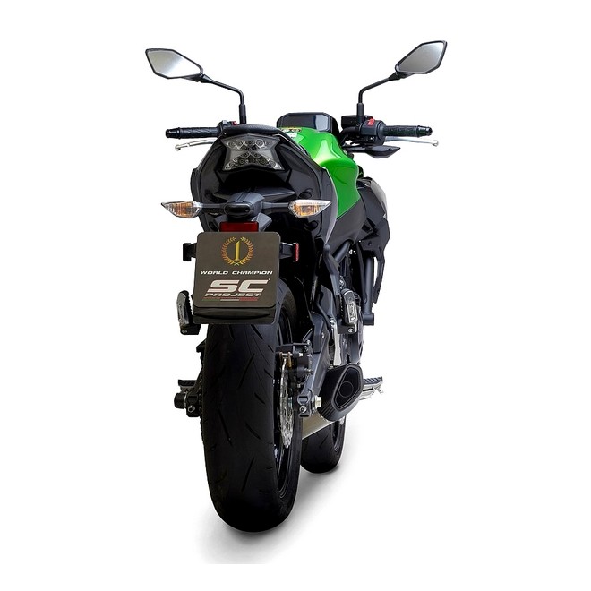 Ligne complète SC Project SC1-R GT Titane Kawasaki Z650 (2020) | Réf. K26C-C103T