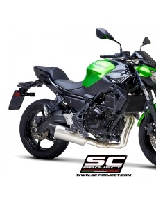 Ligne complète SC Project SC1-R GT Titane Kawasaki Z650 (2020) | Réf. K26C-C103T